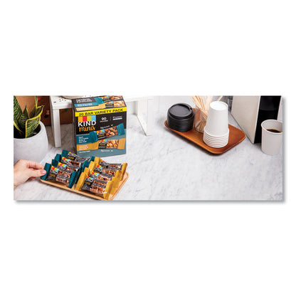 Minis, Dark Chocolate Nuts and Sea Salt/Caramel Almond and Sea Salt, 0.7 oz Bar, 20/Pack