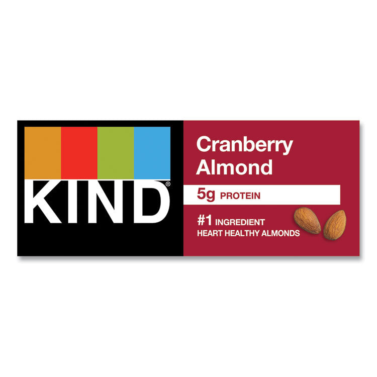 Plus Nutrition Boost Bar, Cranberry Almond and Antioxidants, 1.4 oz Bar, 12/Box