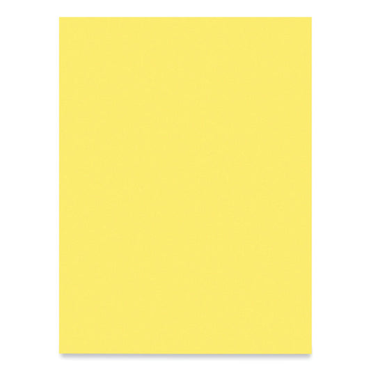 SunWorks Construction Paper, 50 lb Text Weight, 9 x 12, Yellow, 50/Pack