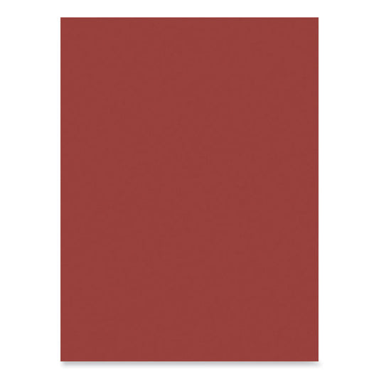 SunWorks Construction Paper, 50 lb Text Weight, 9 x 12, Red, 50/Pack