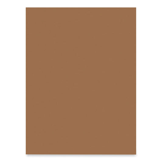 SunWorks Construction Paper, 50 lb Text Weight, 9 x 12, Light Brown, 50/Pack