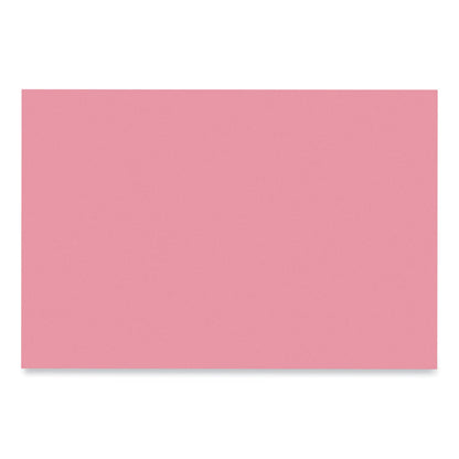 SunWorks Construction Paper, 50 lb Text Weight, 12 x 18, Pink, 50/Pack