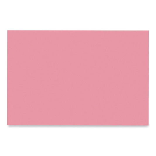 SunWorks Construction Paper, 50 lb Text Weight, 12 x 18, Pink, 50/Pack