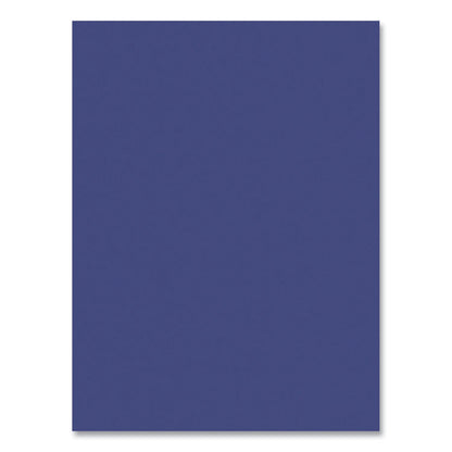 SunWorks Construction Paper, 50 lb Text Weight, 9 x 12, Blue, 50/Pack