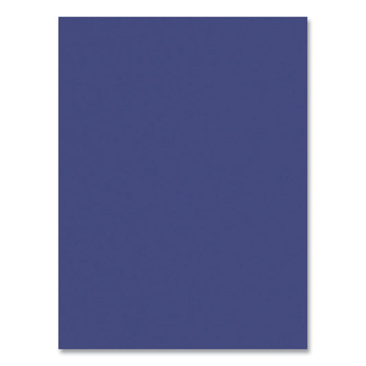 SunWorks Construction Paper, 50 lb Text Weight, 9 x 12, Blue, 50/Pack