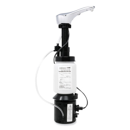 SureFlo Top-Fill Automatic Bulk Foam Soap Dispenser, 34 oz, 7.75 x 7.75 x 19.94, Chrome
