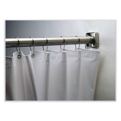 Shower Curtain, 42 x 72, Vinyl, White