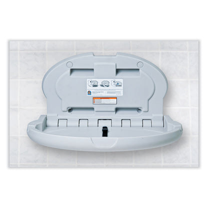 KB208 Oval Wall Mounted, 34 x 21, Gray