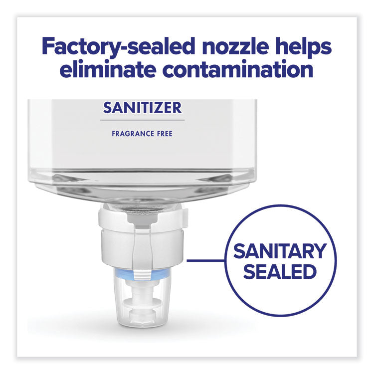 Advanced Hand Sanitizer Foam, For ES4 Dispensers, 1,200 mL Refill, Refreshing Scent, 2/Carton