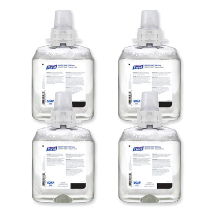 HEALTHY SOAP Mild Foam Refill, For CS4 Dispensers, Fragrance-Free, 1,250 mL, 4/Carton