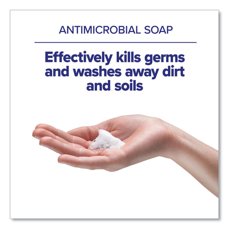 Healthcare HEALTHY SOAP 2% CHG Antimicrobial Foam Refill, For CS4 Dispensers, Fragrance-Free, 1,250 mL, 3/Carton