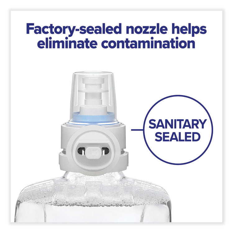 VF PLUS Hand Sanitizer Gel, 1,200 mL Refill Bottle, Fragrance-Free, For CS4 Dispensers, 4/Carton