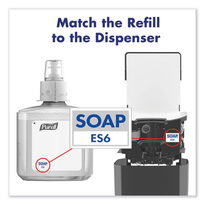 HEALTHY SOAP Gentle and Free Foam Refill, For ES6 Dispensers, Fragrance-Free, 1,200 mL, 2/Carton