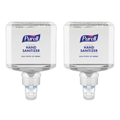 Advanced Hand Sanitizer Foam, For ES8 Dispensers, 1,200 mL Refill, Clean Scent, 2/Carton