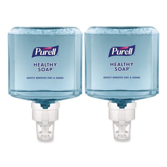 HEALTHY SOAP Foam Refill, For ES8 Dispensers, Fresh Scent, 1,200 mL, 2/Carton
