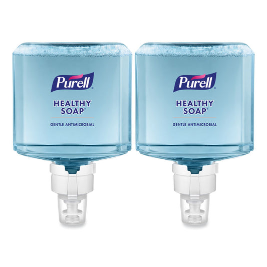 HEALTHY SOAP 0.5% BAK Antimicrobial Foam Refill, For ES8 Dispensers, Light Citrus Floral Scent, 1,200 mL, 2/Carton