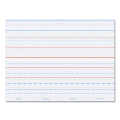 GoWrite! Dry Erase Learning Boards, 8.25" x 11", White Surface, 5/Pack