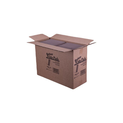 Bakery Bright White Cake Pad, Single Wall Pad, 1/4 Sheet, 10 x 14, Bright White, Paper, 100/Bundle