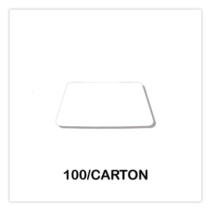 Bakery Bright White Cake Pad, Double Wall Pad, 10 x 14, White, Paper, 100/Carton