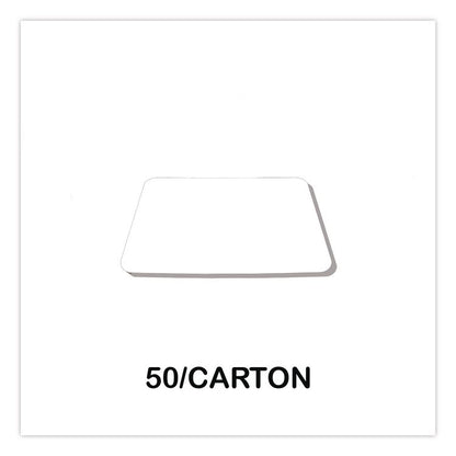 Bakery Bright White Cake Pad, Single Wall Pad, 19 x 14, Bright White, Paper, 50/Carton