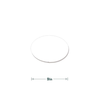 Bright White Cake Circles, 9" Diameter, White, Paper, 100/Carton