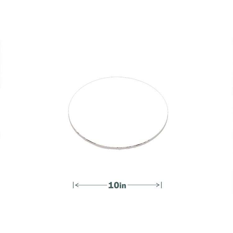 Bright White Cake Circles, 10" Diameter, Bright White, Paper, 100/Carton