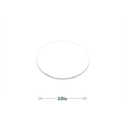 Bright White Cake Circles, 10" Diameter, Bright White, Paper, 100/Carton