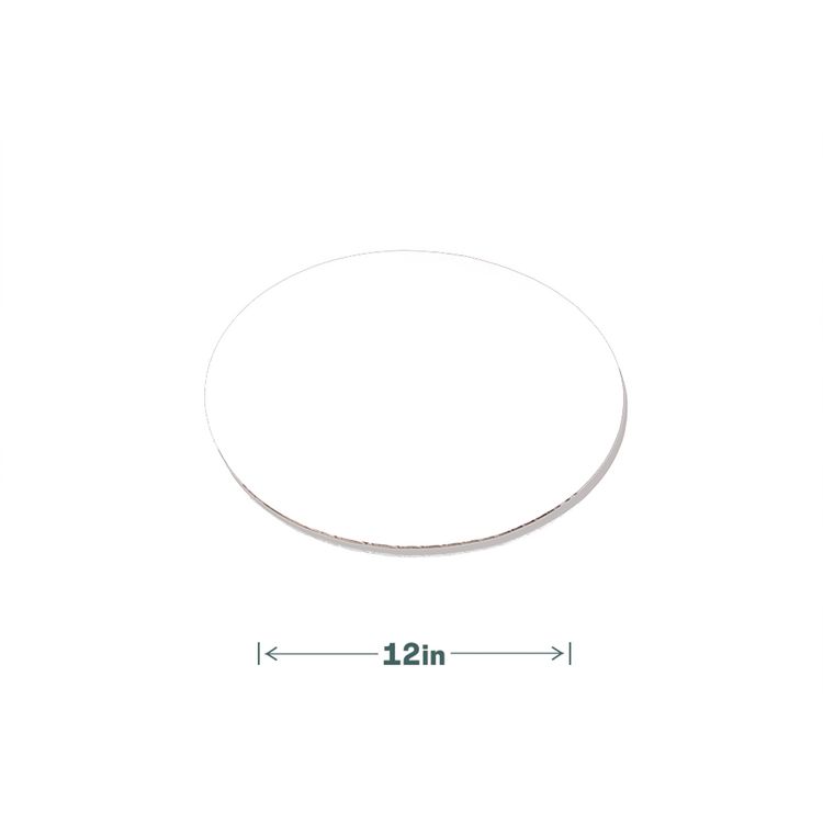 Bright White Cake Circles, 12" Diameter, White, Paper, 100/Carton