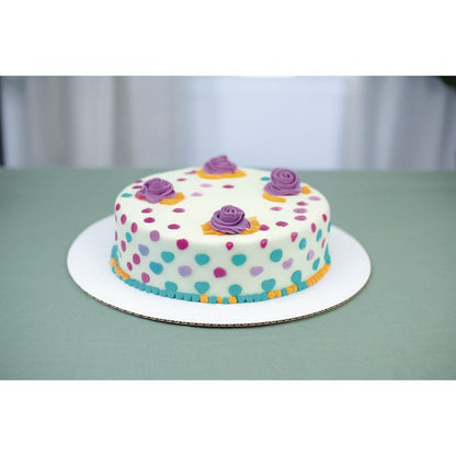 Bright White Cake Circles, 16" Diameter, Bright White, Paper, 100/Carton