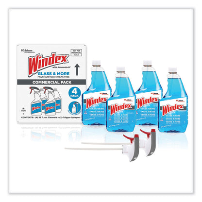 Original Glass Cleaner, 32 oz Spray Bottle, 4/Carton