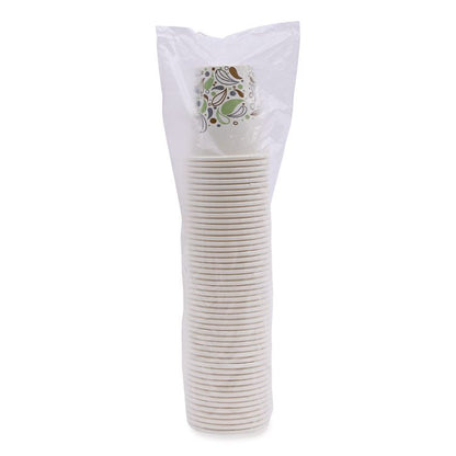 Deerfield Printed Paper Cold Cups, 12 oz, 50/Sleeve, 20 Sleeves/Carton
