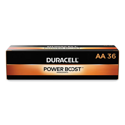 POWER BOOST Coppertop Alkaline AA Batteries, 36/Pack
