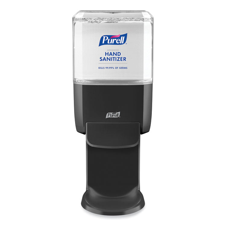 Push-Style Hand Sanitizer ES4 Dispenser, 1,200 mL, 5.25 x 8.56 x 12.13, Graphite