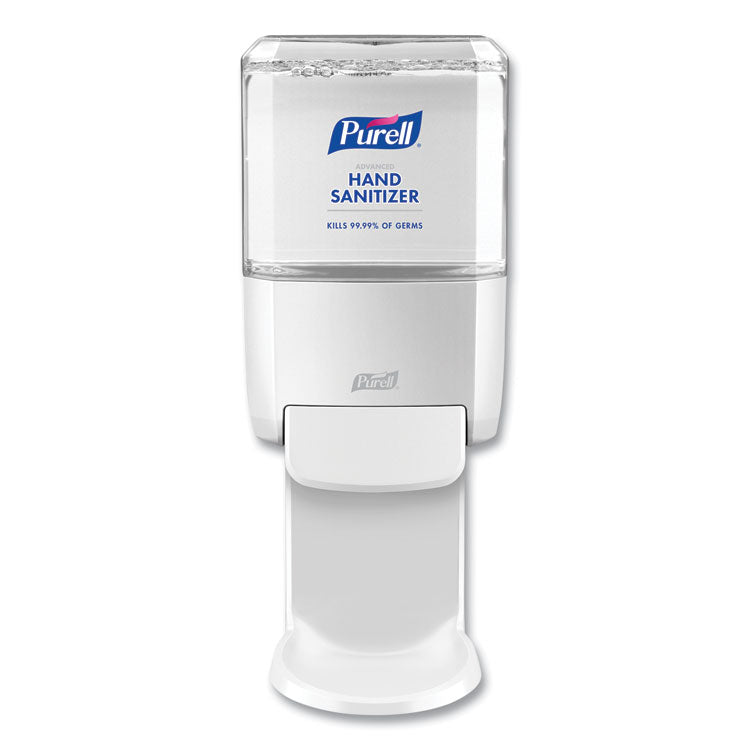Push-Style Hand Sanitizer ES4 Dispenser, 1,200 mL, 5.25 x 8.56 x 12.13, White