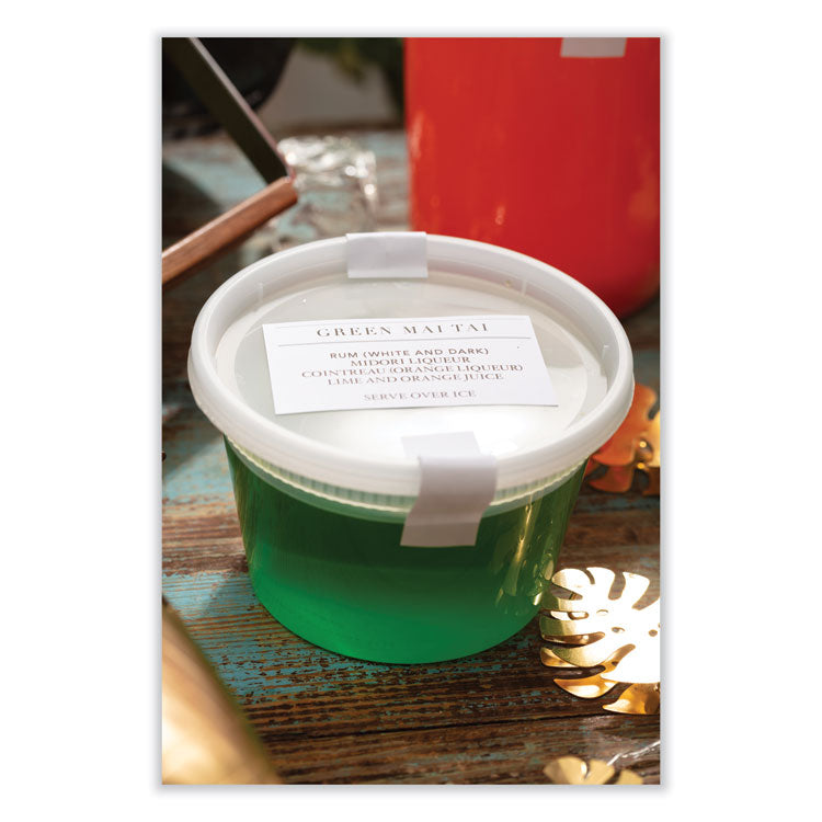 Newspring DELItainer Microwavable Container, 12 oz, 4.6 x 4.6 x 2.5, Clear, Plastic, 480/Carton