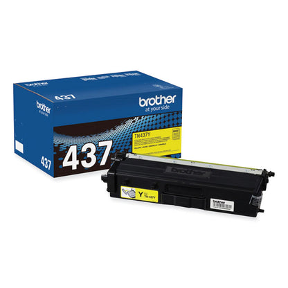 TN437Y Ultra High-Yield Toner, 8,000 Page-Yield, Yellow