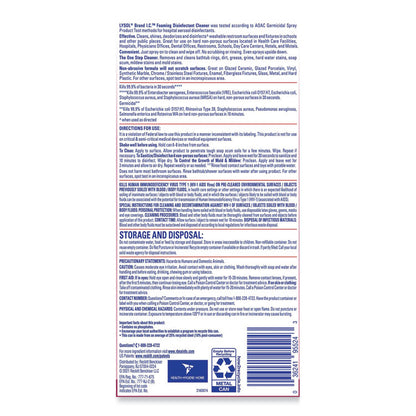 Foaming Disinfectant Cleaner, Fresh Scent, 24 oz Aerosol Spray, 12/Carton