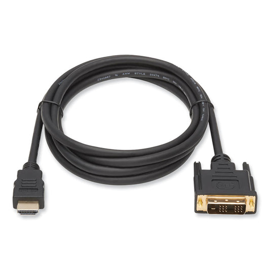 HDMI to DVI-D Cable, Digital Monitor Adapter Cable (M/M), 10 ft, Black