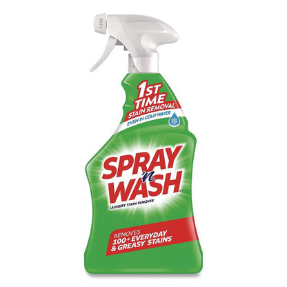 Stain Remover, Unscented, 22 oz Spray Bottle, 12/Carton