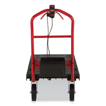 Motorized Kit for 24" x 48" Platform Trucks, Medium, DC Motor, 60 V Lithium-Ion Battery, 0.5 mph to 3 mph, Black/Red