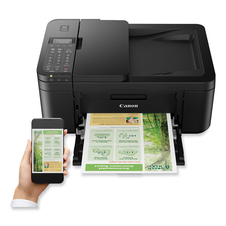 PIXMA TR4720 All- in-One Printer, Copy/Fax/Print/Scan, Black