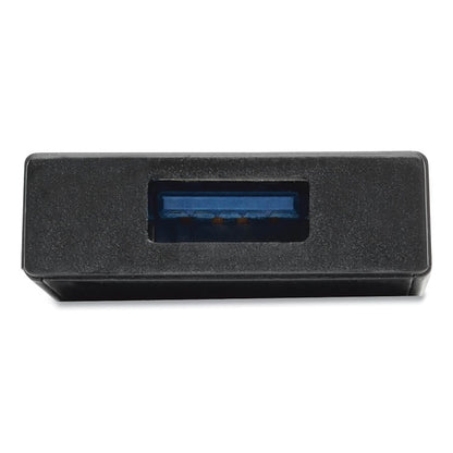 Ultra-Slim Portable USB 3.0 SuperSpeed Hub, 4 Ports, Black