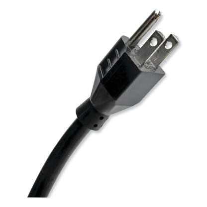 Protect It! Surge Suppressor, 6 AC Outlets/2 USB Ports, 8 ft Cord, 1,080 J, Black