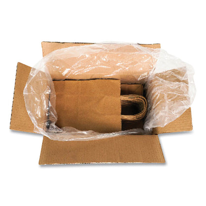 Kraft Paper Bags, Rope Handles, 8" x 5" x 11", Kraft, 250/Carton