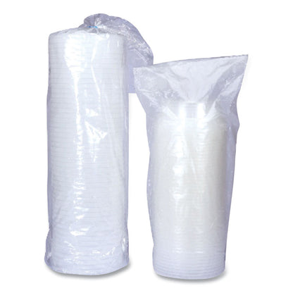 Plastic Deli Container with Lid, 8 oz, Clear, Plastic, 240/Carton