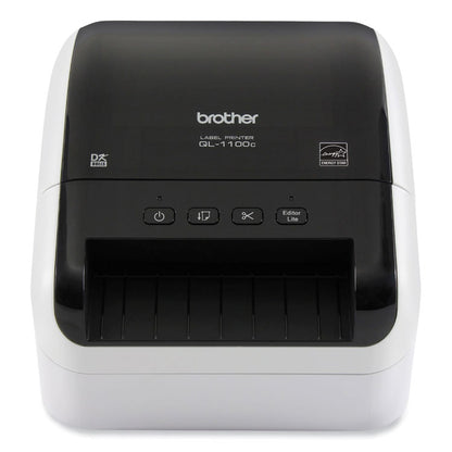 QL-1100C Wide Format Professional Label Printer, 69 Labels/min Print Speed, 5.9 x 8.7 x 6.7