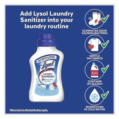 Laundry Sanitizer, Liquid, Crisp Linen Scent, 90 oz