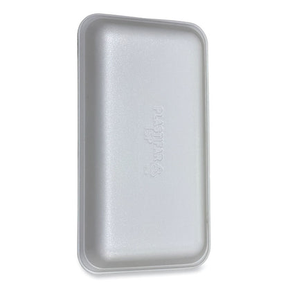 Meat Trays, #15P, 14.44 x 7.88 x 1.37, White, Foam, 200/Carton