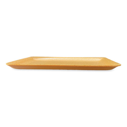 Meat Trays, #9P, 12.25 x 9.25 x 0.62, Yellow, Foam, 200/Carton