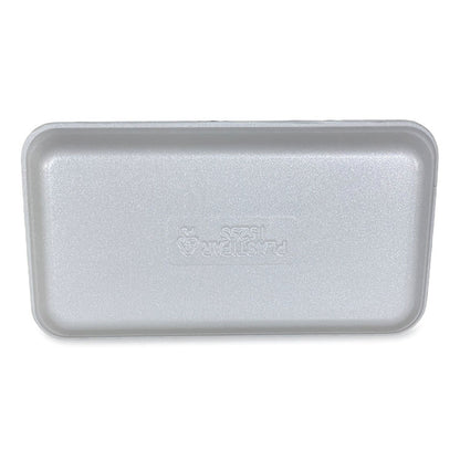 Meat Trays, #1525, 14.5 x 8 x 0.75, White, Foam, 250/Carton